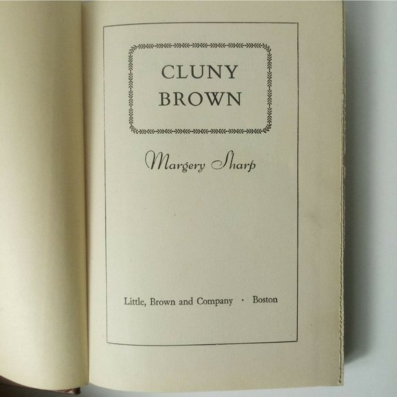 Vintage Book - Cluny Brown by Margery Sharp Hardco - Picture 6 of 11
